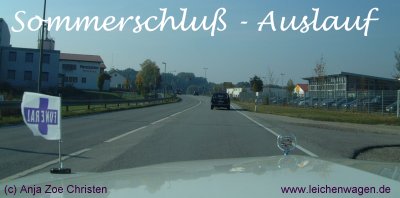 Die letzte Ausfahrt in 2003